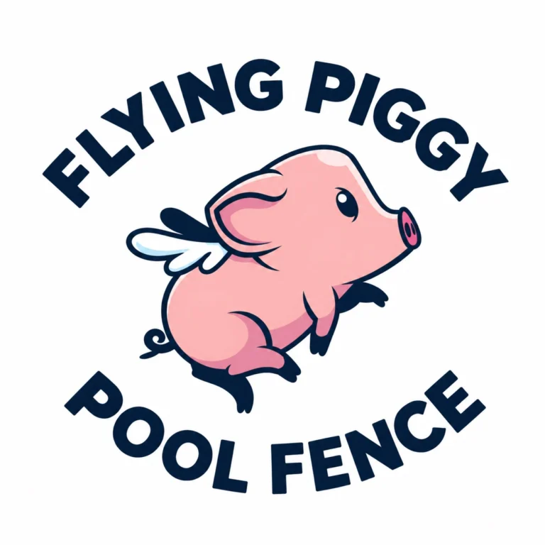 Flying Piggy Pool Fence 0 768x768